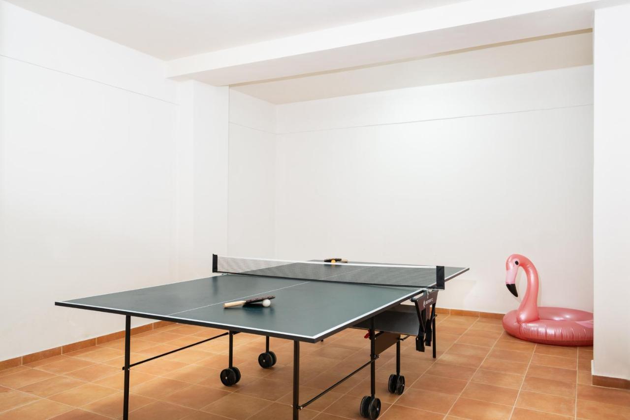 Beachfront Villa Turquoise With Private Pool, Bbq And Ping Pong Table Chania  Ngoại thất bức ảnh