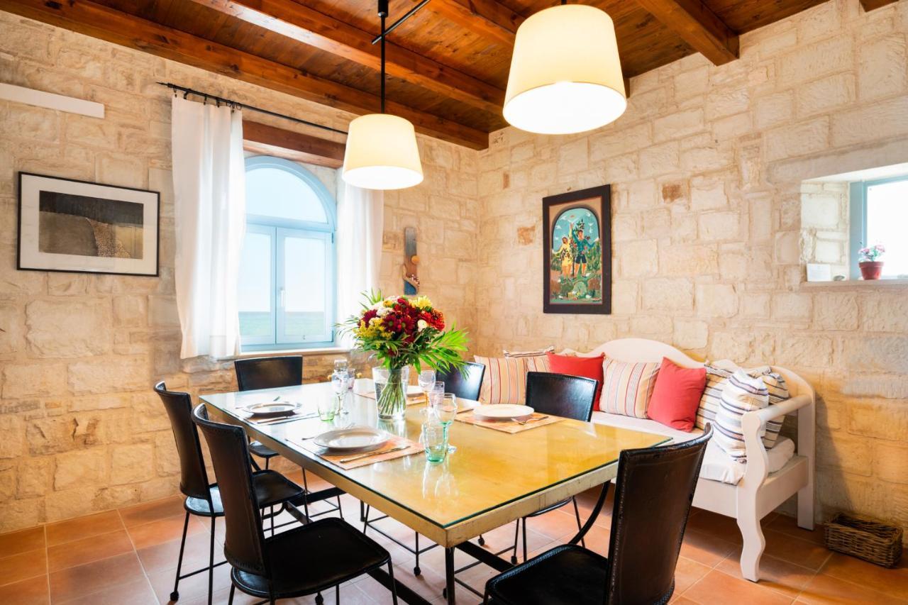 Beachfront Villa Turquoise With Private Pool, Bbq And Ping Pong Table Chania  Ngoại thất bức ảnh